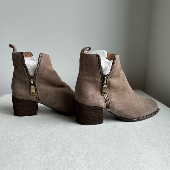 JEFFREY CAMPBELL Ibiza Suede Ankle Boots NEW - Picture 3 of 7